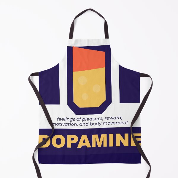 Item preview, Dopamine — Neuroscience & Brain Chemistry Graphic designed and sold by The Nomadic Designs.