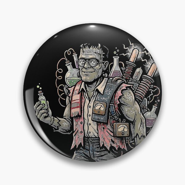 Item preview, Frank Einstein designed and sold by Dabbah Studio.