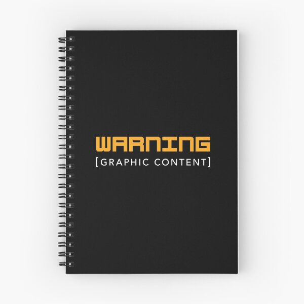 Item preview, WARNING [GRAPHIC CONTENT] designed and sold by DesignBurger.