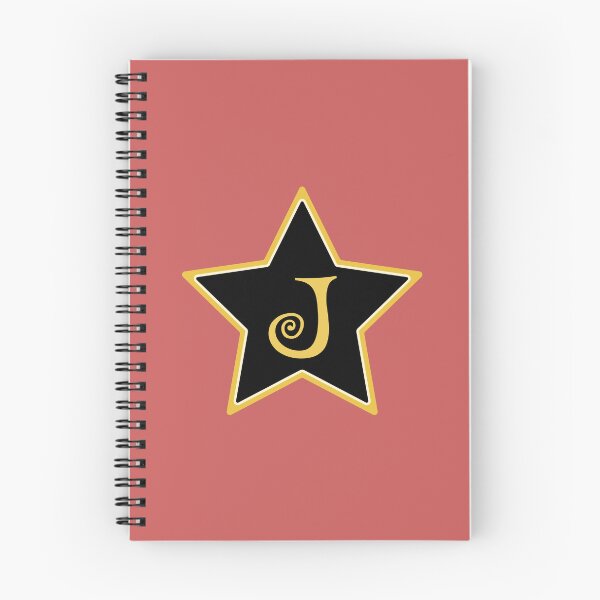 Item preview, Star Monogram J Gold Black designed and sold by Jeallan Designs.
