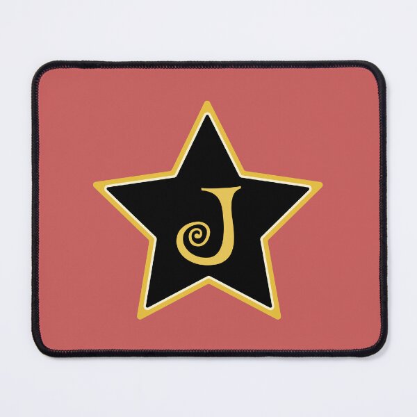 Item preview, Star Monogram J Gold Black designed and sold by Jeallan Designs.