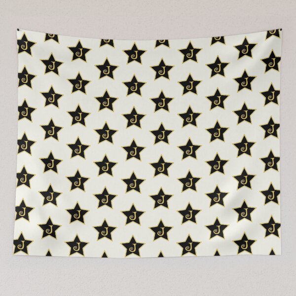 Item preview, Star Monogram J Gold Black designed and sold by Jeallan Designs.