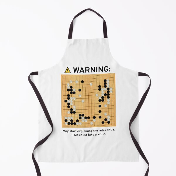 Item preview, Warning May Start Explaining The Rules Of Go Game designed and sold by Sekla-Studio.