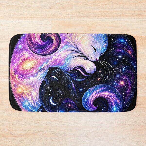 Item preview, ⚖️ PURRFECTLY BALANCED COLLECTION ⚖️ - GALAXY CATS v1 designed and sold by WheelieGdArt.