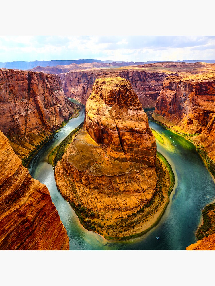 Thumbnail 3 of 3, Sticker, fwc 0866 horseshoe bend designed and sold by fwc-usa-company.