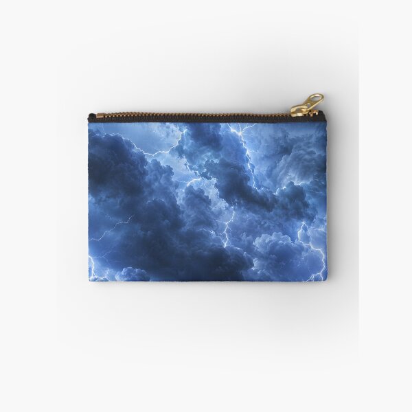 Item preview, Electric Storm Clouds Lightning Fine Art Photography Wall Art Gift for Nature Lovers designed and sold by Nightarel.