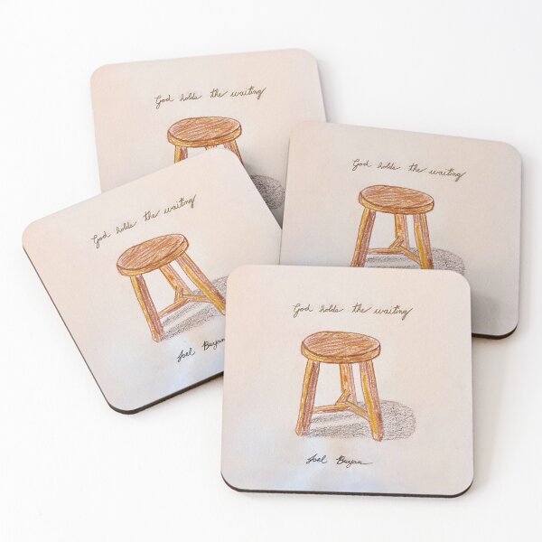 Item preview, God Holds The Waiting Album Cover (Square) designed and sold by joelmbryan.