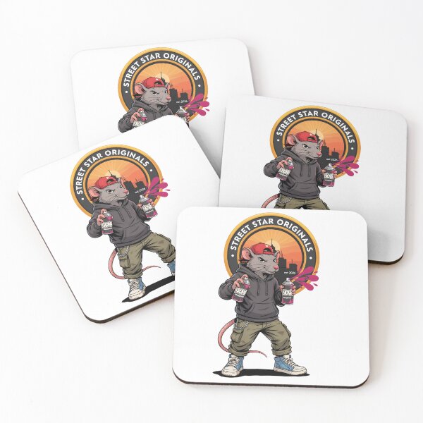 Item preview, Urban Rat Graffiti Street Artist Cartoon designed and sold by Museum Of Non-Existing Art.