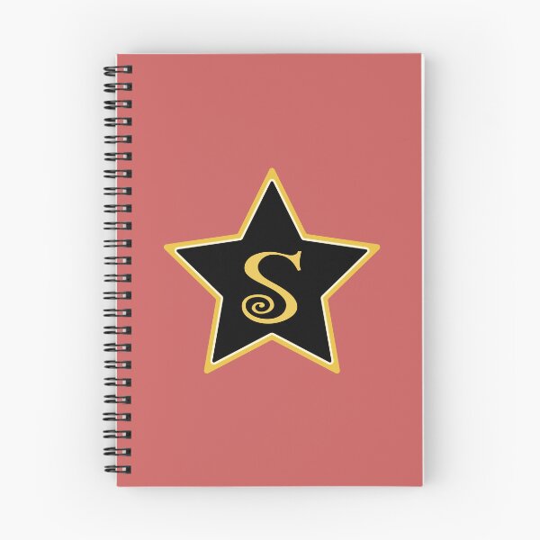 Item preview, Star Monogram S Gold Black designed and sold by Jeallan Designs.