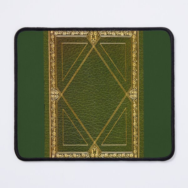 Item preview, Antique luxury green and and gold leather bound book binding designed and sold by stevepaint.