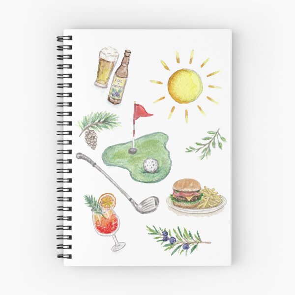 Item preview, Golf watercolor art designed and sold by Rowena Cherry Art.