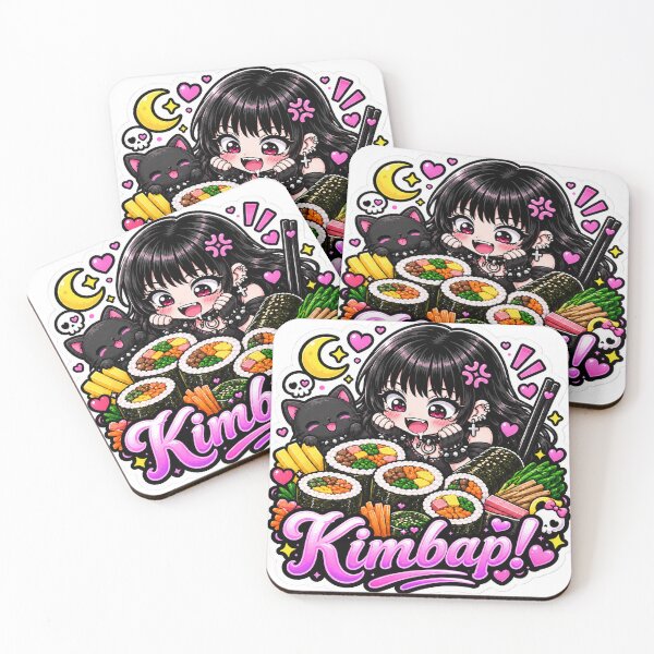 Item preview, Goth Food Gremlin Loves Kimbap designed and sold by AnnekeJordaan.