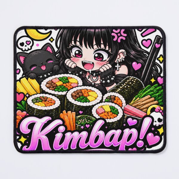 Item preview, Goth Food Gremlin Loves Kimbap designed and sold by AnnekeJordaan.