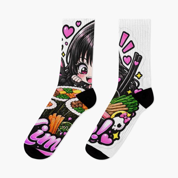 Item preview, Goth Food Gremlin Loves Kimbap designed and sold by AnnekeJordaan.