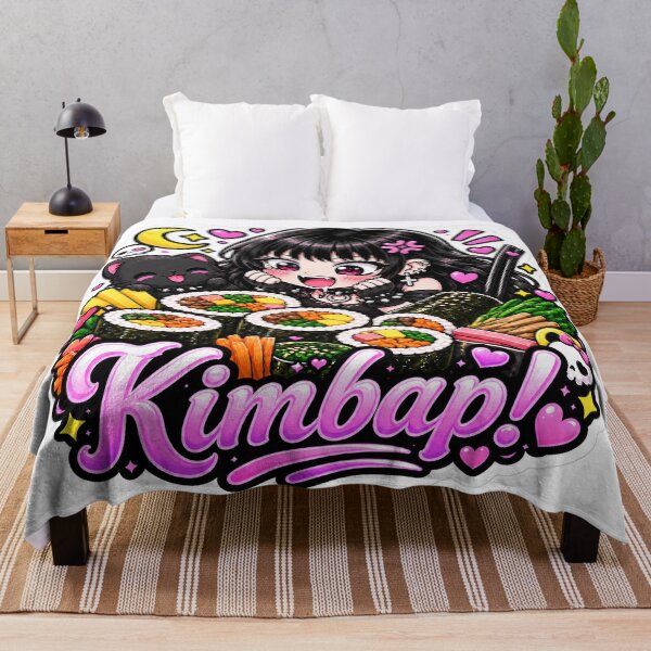 Item preview, Goth Food Gremlin Loves Kimbap designed and sold by AnnekeJordaan.