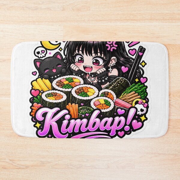 Item preview, Goth Food Gremlin Loves Kimbap designed and sold by AnnekeJordaan.