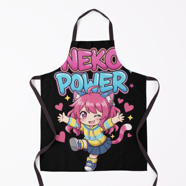 Item preview, Neko Power – Kawaii Chibi Cat Girl designed and sold by Revyra Design .