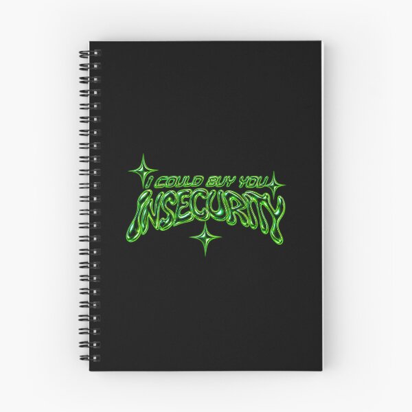 Item preview, I Could Buy You Insecurity Liquid Chrome Y2K Typography designed and sold by cezzarie.