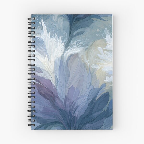 Item preview, Abstract First Frost Watercolor Ice Bloom Tapestry designed and sold by TJ Art and Camera.