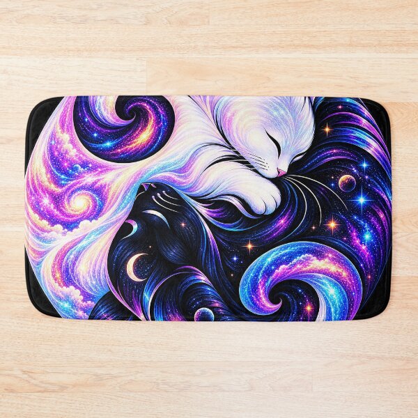 Item preview, ⚖️ PURRFECTLY BALANCED COLLECTION ⚖️ - GALAXY CATS v2 designed and sold by WheelieGdArt.