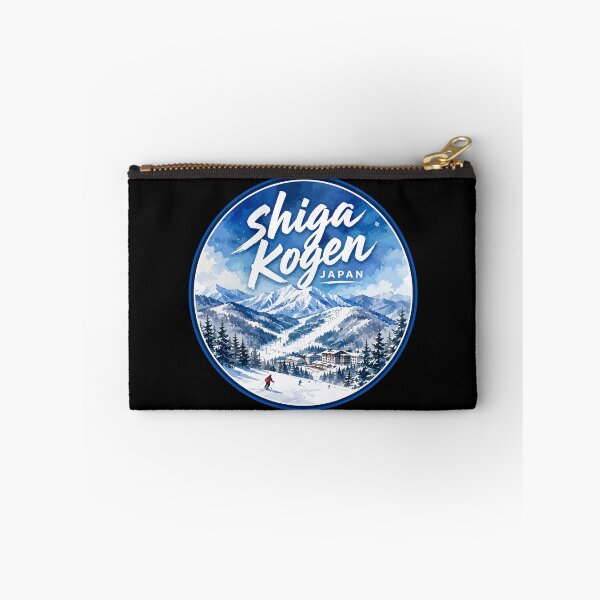 Item preview, Shiga Kogen Ski Japan Watercolor Travel designed and sold by TomFrontierArt.