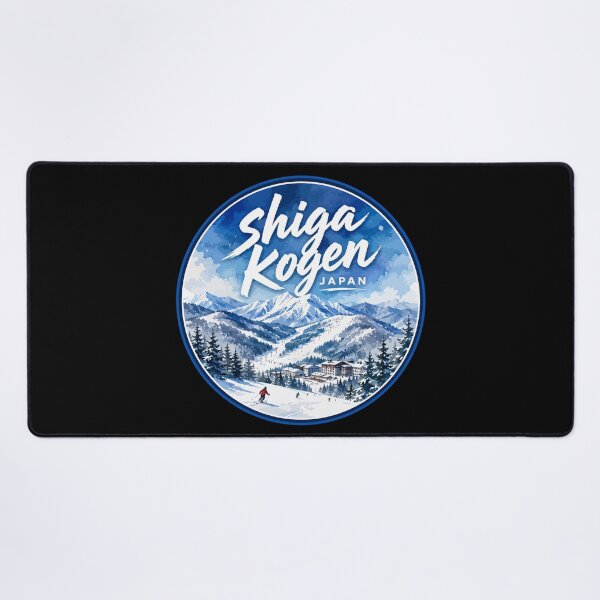Item preview, Shiga Kogen Ski Japan Watercolor Travel designed and sold by TomFrontierArt.