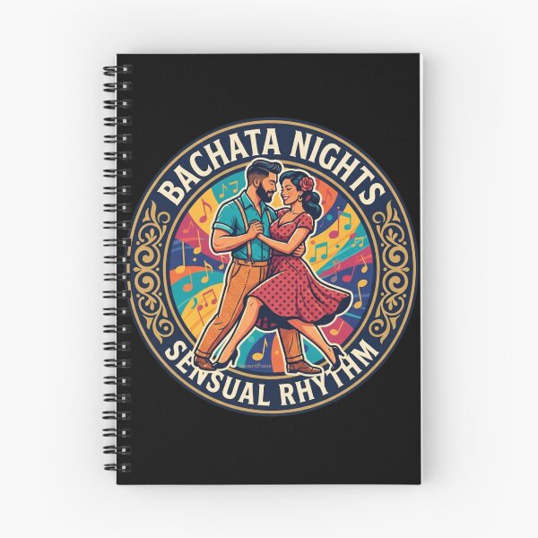 Item preview, Bachata Nights Sensual Rhythm – Retro 1950s Vinyl Style Dance Couple, Vintage Decorative Circle Emblem, Latin Dancers Apparel Graphic Sticker designed and sold by SmartPuns.