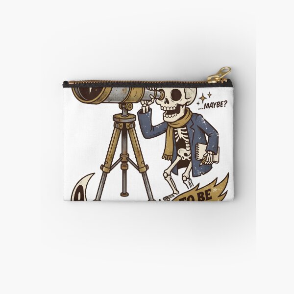 Item preview, Skeleton Astronomer Looking Through Telescope Bone To Be Wild designed and sold by MisteryDesigner.