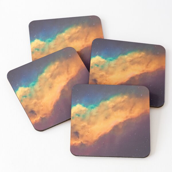 Item preview, California Nebula - Hubble Palette Narrowband designed and sold by Giancarlo Erra Astro Prints & Merch.