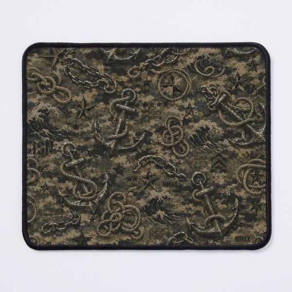 Item preview, Worn USN Nautical Camouflage Pattern designed and sold by Military Insignia Products.