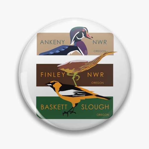 Item preview, Willamette Valley Wildlife Refuges-All revenues donated designed and sold by Gopherstown, OR.