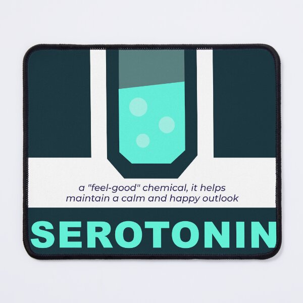 Item preview, Serotonin — Neurotransmitter, Mood & Brain Chemistry designed and sold by The Nomadic Designs.