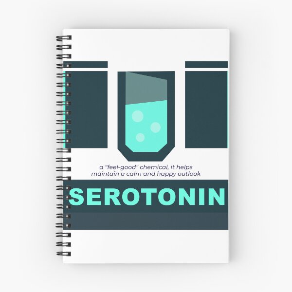 Item preview, Serotonin — Neurotransmitter, Mood & Brain Chemistry designed and sold by The Nomadic Designs.
