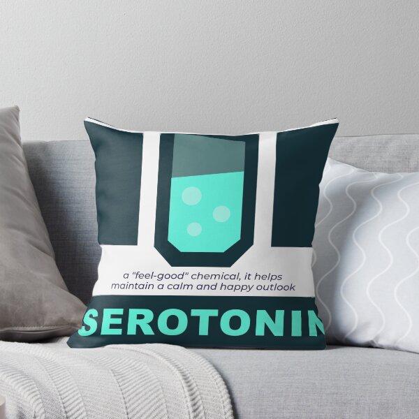 Item preview, Serotonin — Neurotransmitter, Mood & Brain Chemistry designed and sold by The Nomadic Designs.