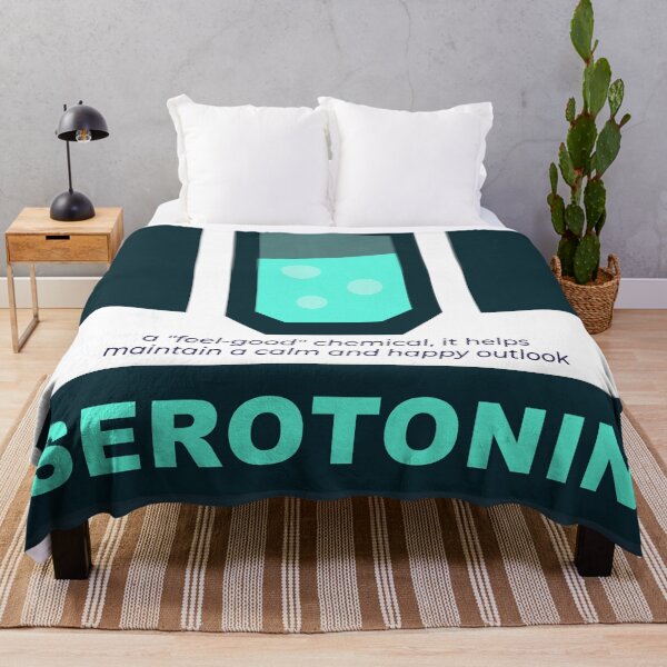 Item preview, Serotonin — Neurotransmitter, Mood & Brain Chemistry designed and sold by The Nomadic Designs.