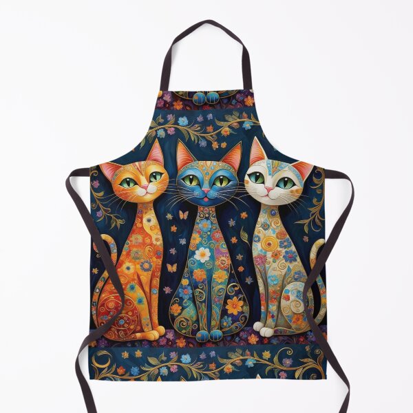 Item preview, Mystic Whiskers: Kaleidoscope Feline Art designed and sold by Beyond The Canvas.