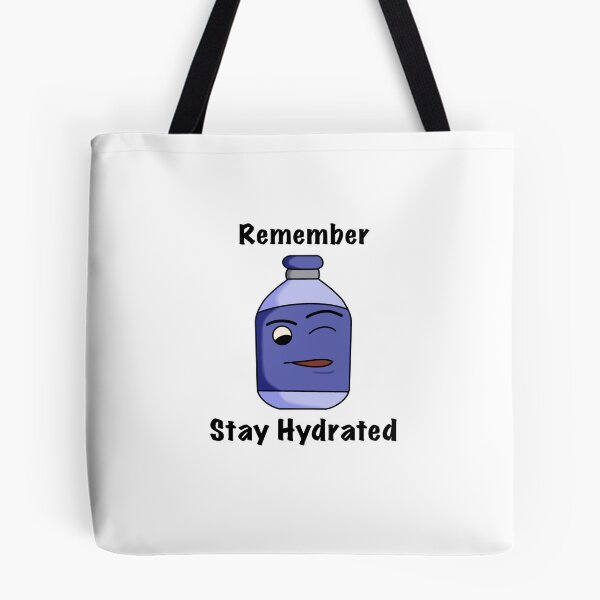 Item preview, Botella de agua con diseño de dibujos animados. Mantente hidratado. designed and sold by NotsoCreativeArtistJazz.