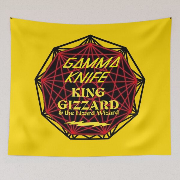 Item preview, King Gizzard and the Lizard Wizard Gamma Knife designed and sold by Q Art & Design .