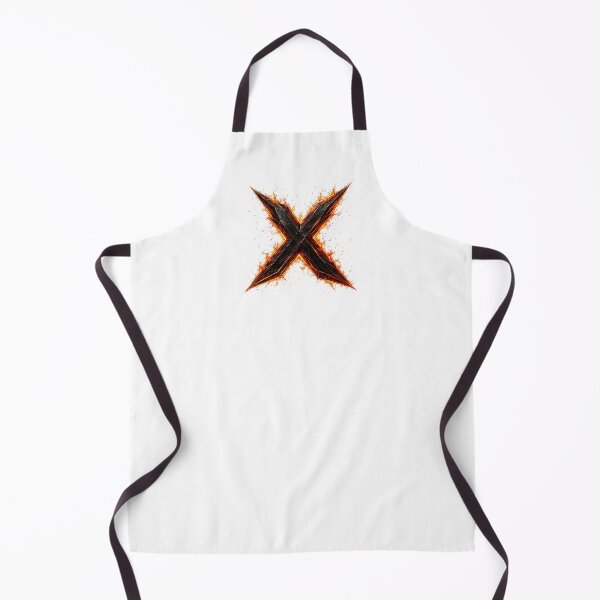 Item preview, InfernoEdge Forge Letter X designed and sold by BlissBlvdShop.