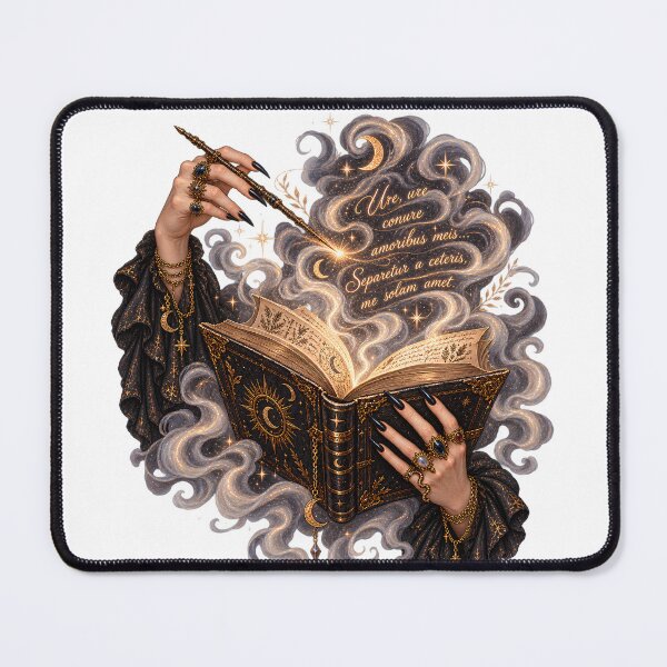 Item preview, Burn, Burn - Latin Love Spell | Dark Academia Grimoire Witchcraft designed and sold by Neurospicy Trolls.