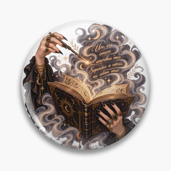 Item preview, Burn, Burn - Latin Love Spell | Dark Academia Grimoire Witchcraft designed and sold by Neurospicy Trolls.