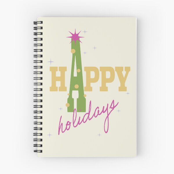 Item preview, Happy Holidays Creative Typography Tree designed and sold by photossmirnov.