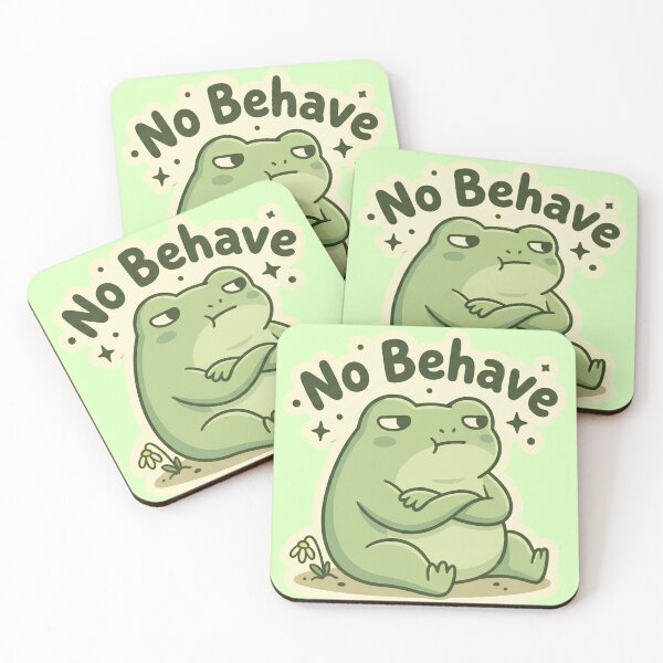 Item preview, Cute Stubborn Frog | Kawaii Grumpy Frog Chibi Cartoon designed and sold by kuwagatamushi.