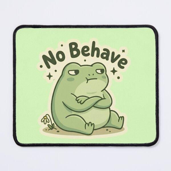 Item preview, Cute Stubborn Frog | Kawaii Grumpy Frog Chibi Cartoon designed and sold by kuwagatamushi.