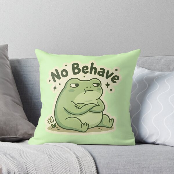 Item preview, Cute Stubborn Frog | Kawaii Grumpy Frog Chibi Cartoon designed and sold by kuwagatamushi.