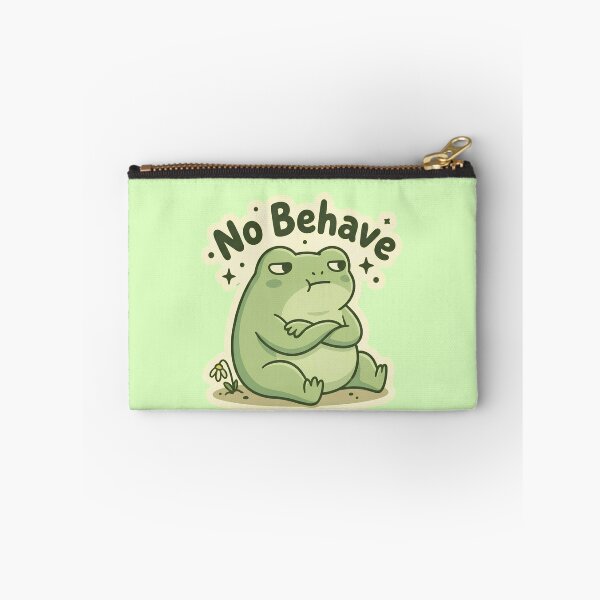 Item preview, Cute Stubborn Frog | Kawaii Grumpy Frog Chibi Cartoon designed and sold by kuwagatamushi.