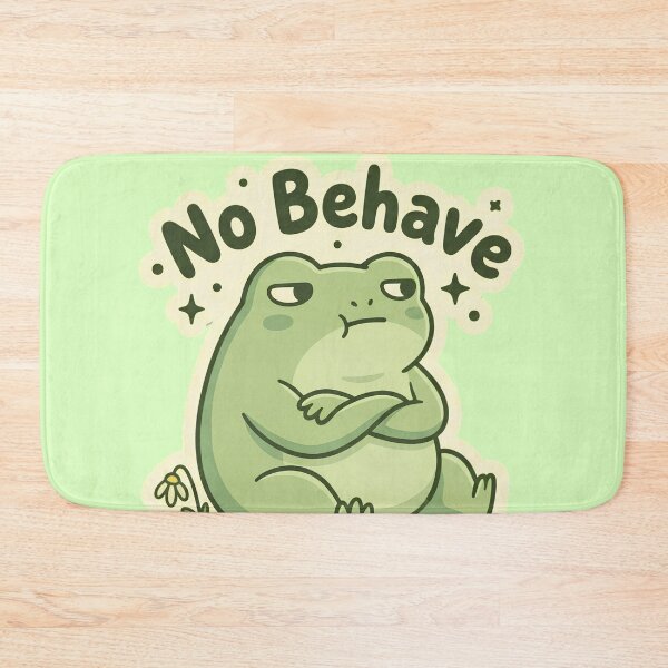 Item preview, Cute Stubborn Frog | Kawaii Grumpy Frog Chibi Cartoon designed and sold by kuwagatamushi.