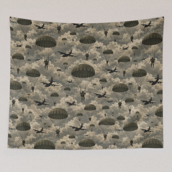 Item preview, Vintage Paratrooper Sky Pattern designed and sold by Military Insignia Products.