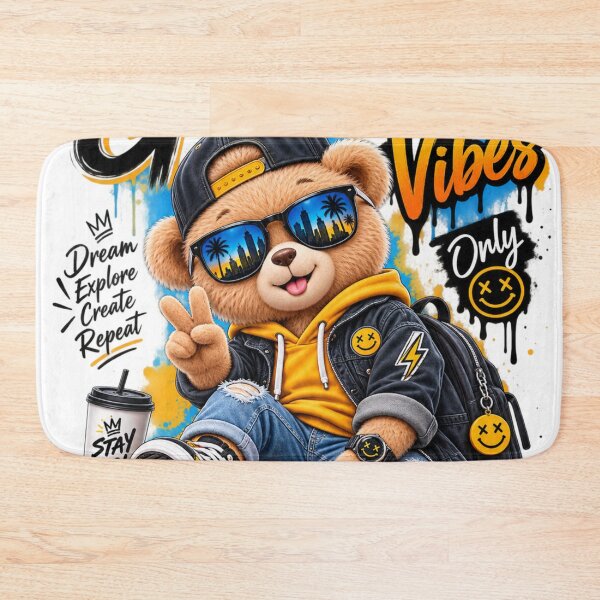 Item preview, Urban bear skater designed and sold by urbanshop7.