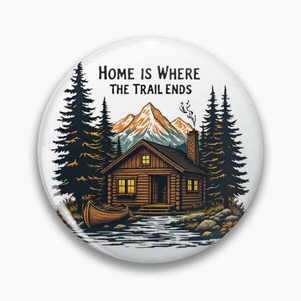 Item preview, Hiking Home Is Where The Trail Ends designed and sold by iratuslol.